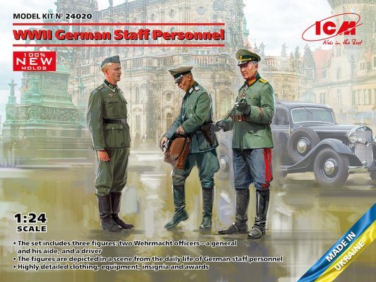 ICM 24020 1:24 WWII German Staff Personnel