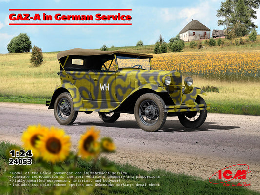 ICM UK 24053 1:24 GAZ-A in German Service