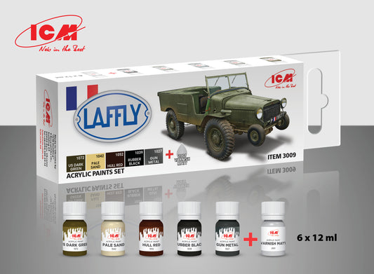 ICM 3009 - Laffly V15T Acrylic Paint Set