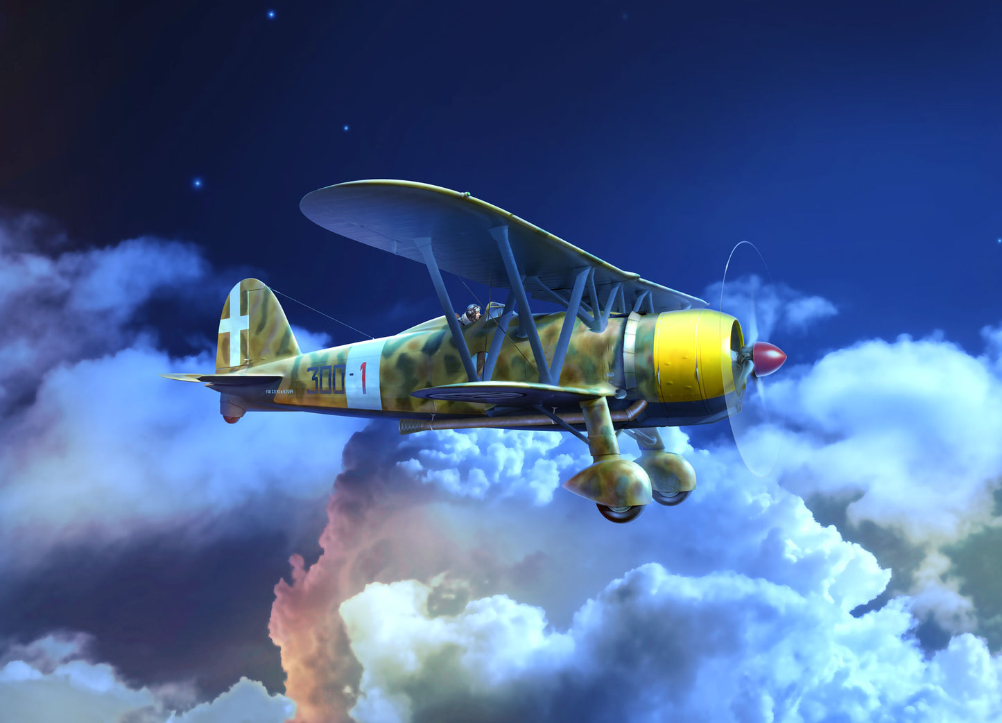 ICM 32024 1:32 Fiat CR.42CN WWII Italian Night Fighter