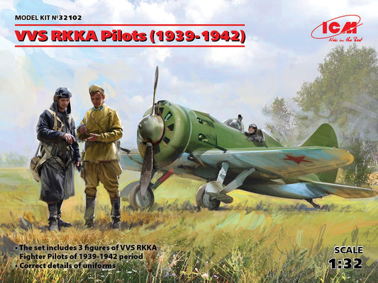 ICM 32102 1:32 VVS RKKA Pilots (1939-1942)