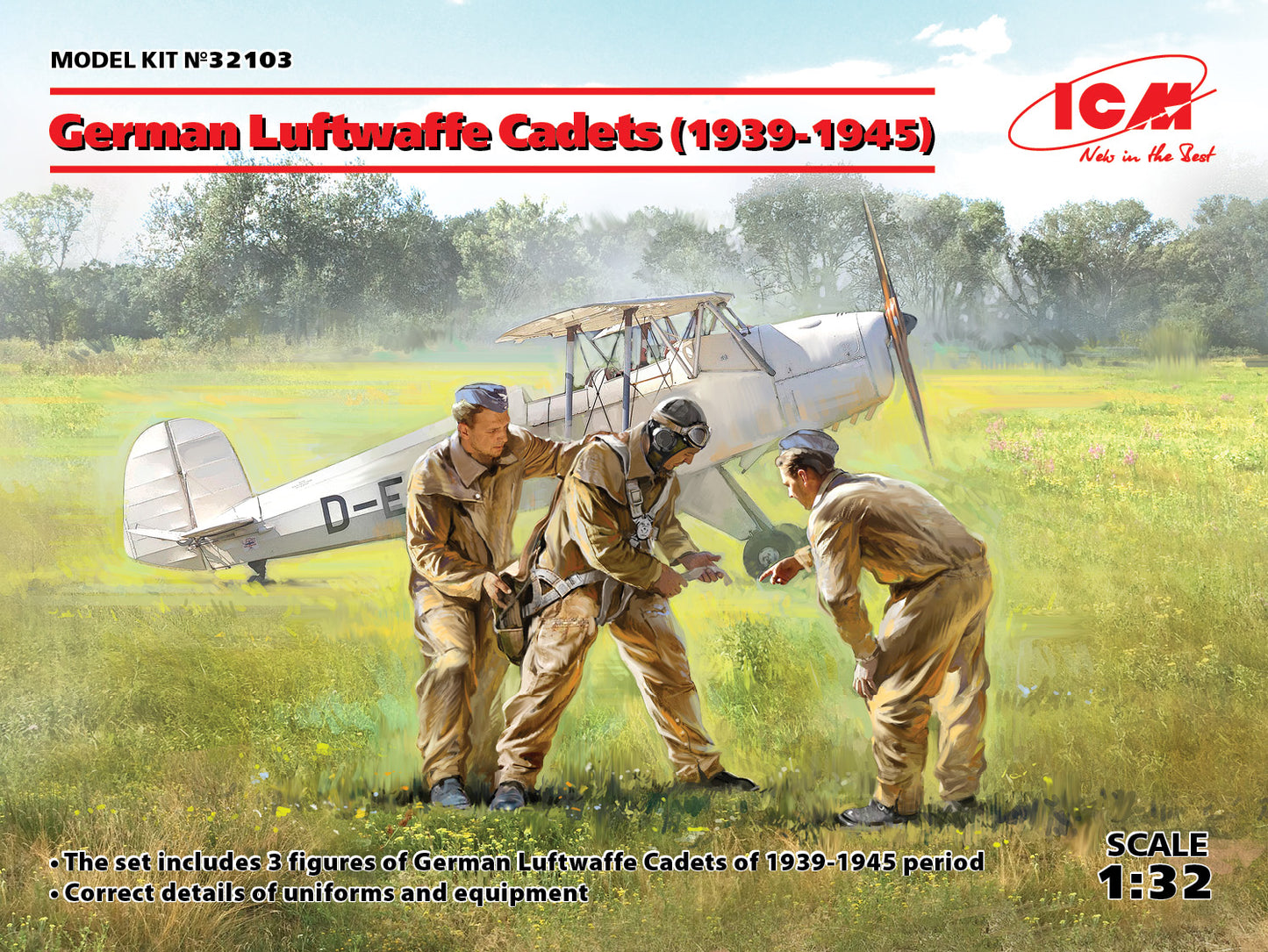 ICM 32103 1:32 Luftwaffe Cadets (1939-1945)