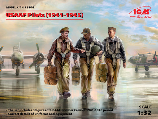 ICM 32104 1:32 USAAF Pilots (1941-1945)