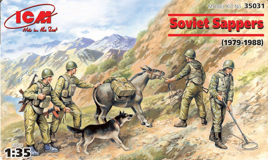 ICM 35031 1:35 Soviet Sappers (Afghan War 1979-1988)