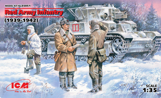 ICM 35051 1:35 Soviet Infantry 1939-45 (WWII)