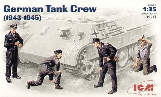 ICM 35211 1:35 German (WWII) Tank Crew (1943-1945)