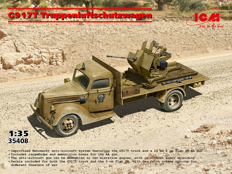 ICM UK 35408 1:35 G917T Truppenluftschutzwagen