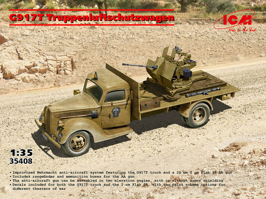 ICM UK 35408 1:35 G917T Truppenluftschutzwagen