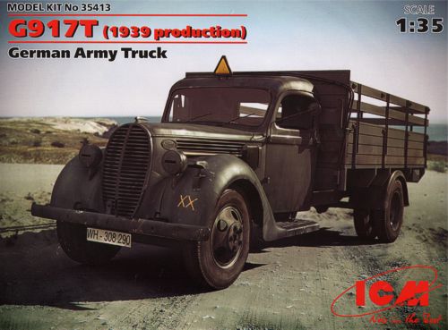 ICM 35413 1:35 G917T (1939 Production) German Army Truck