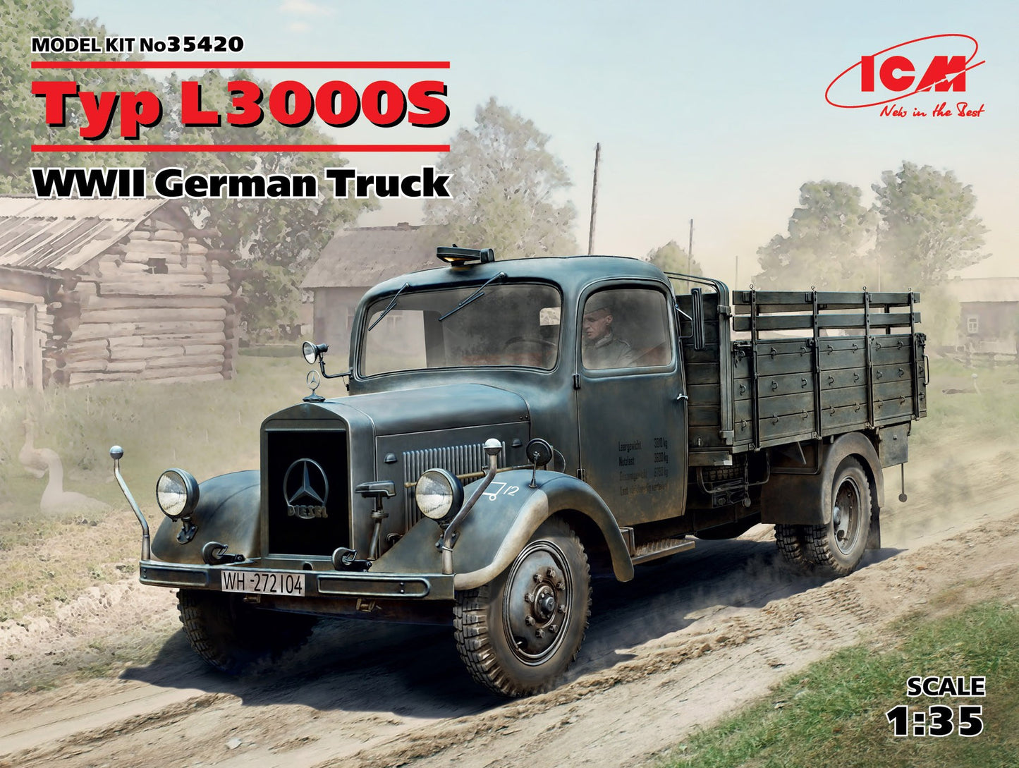 ICM 35420 1:35 Typ L3000S WWII German Truck