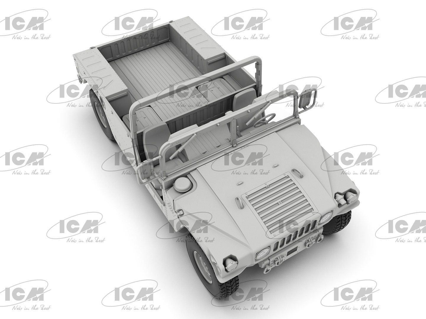 ICM 35435 1:35 Humvee M1097A2