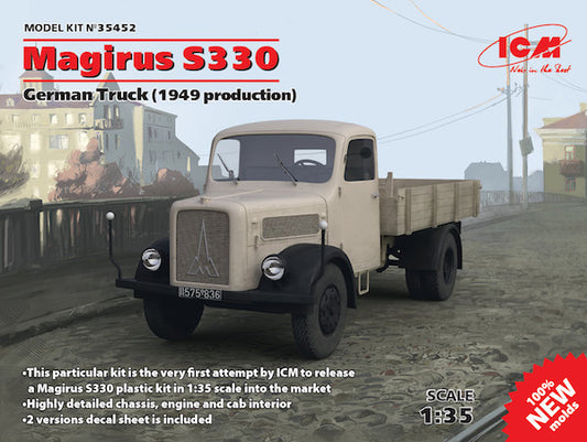 ICM 35452 1:35 Magirus S330 German Truck (1949 Production)