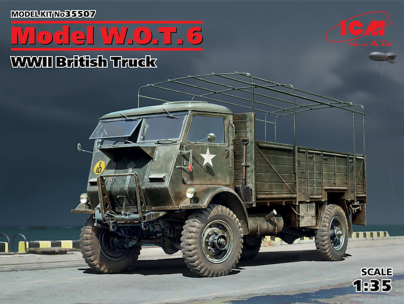 ICM 35507 1:35 Fordson Model W.O.T. 6 WWII British Truck