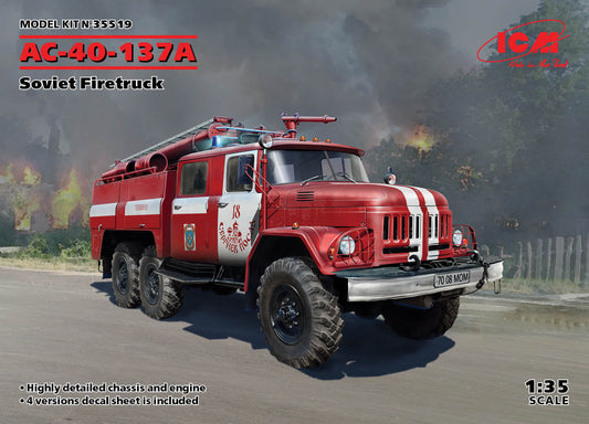 ICM 35519 1:35 AC-40-137A Soviet Firetruck