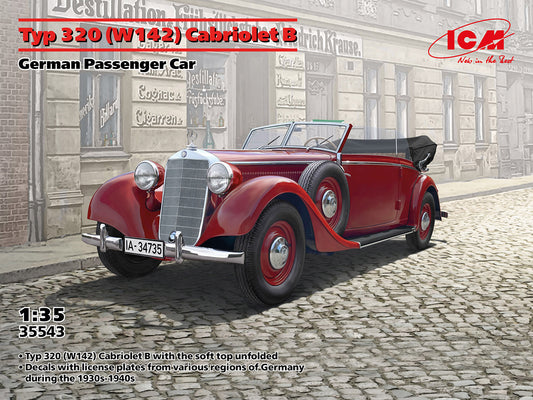 ICM 35543 1:35 Typ 320 (W142) Cabriolet B