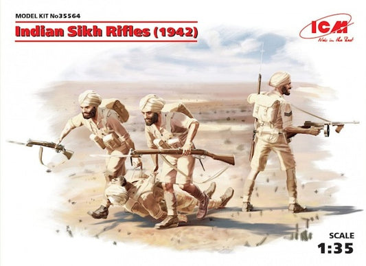 ICM 35564 1:35 Indian Sikh Rifles (1942)