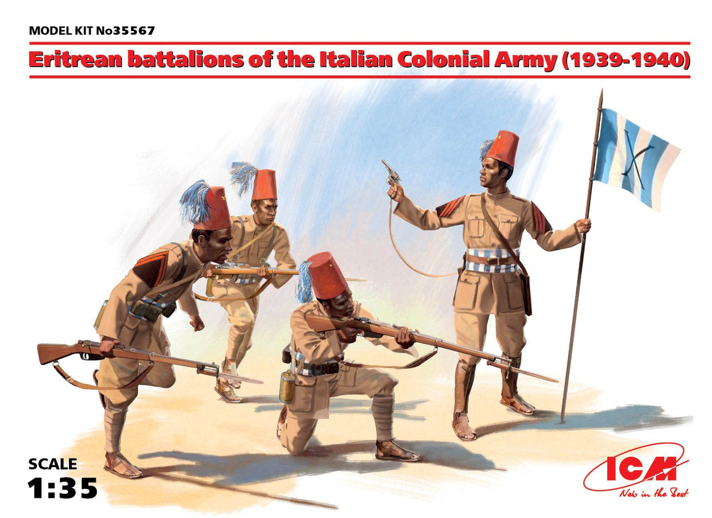 ICM 35567 1:35 Eritrean Battalions of the Italian Colonial Army (1939-1940)