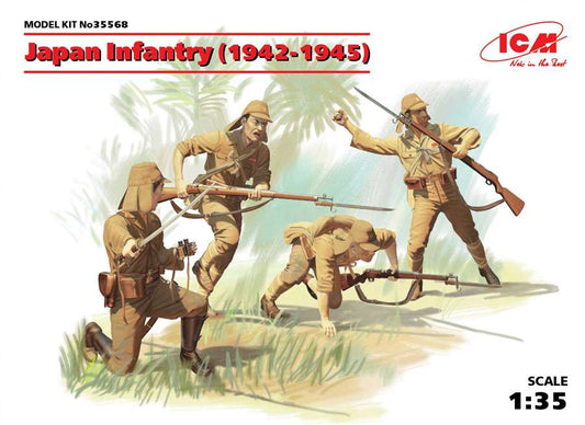 ICM 35568 1:35 Japanese Infantry (1942-1945) (WWII)