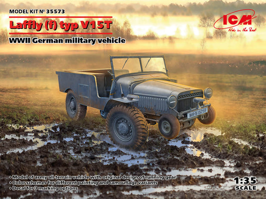 ICM 35573 1:35 Laffly V15T (f) typ WWII German Military Vehicle