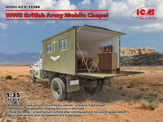 ICM 35586 1:35 WWII British Army Mobile Chapel