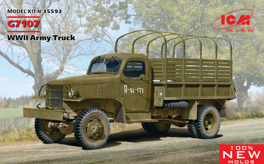 ICM 35593 1:35 G7107 4x4 WWII Army Truck