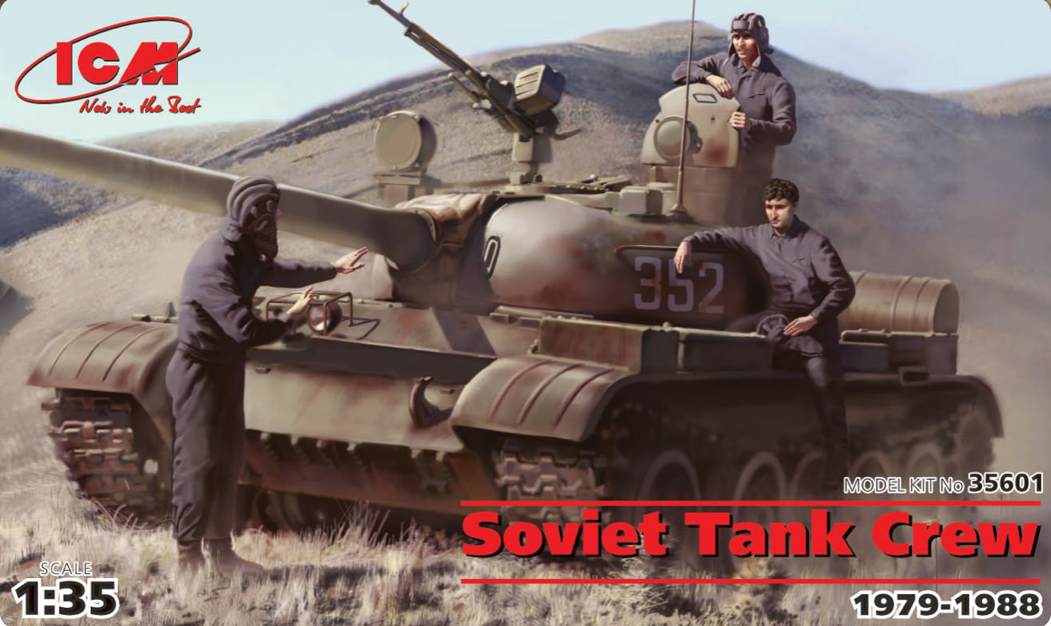 ICM 35601 1:35 Soviet Tank Crew 1979-1988