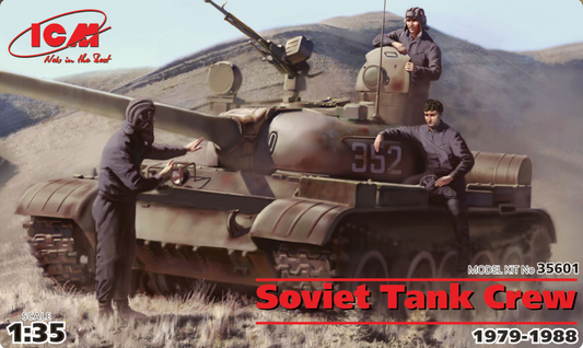 ICM 35601 1:35 Soviet Tank Crew 1979-1988