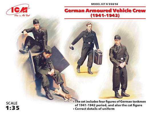 ICM 35614 1:35 German Armoured Vehicle Crew (1941-1942)