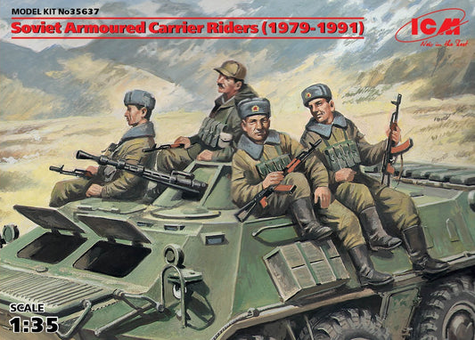 ICM 35637 1:35 Soviet Armoured Carrier Riders 1979-91