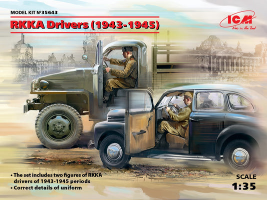 ICM 35643 1:35 Soviet Drivers (1943-1945)