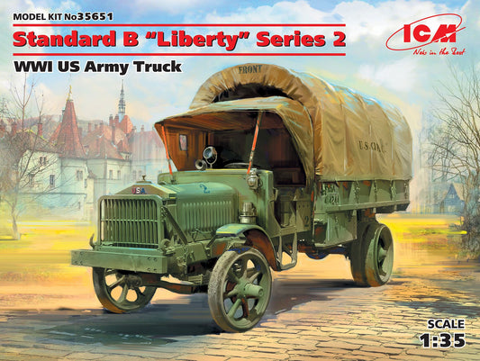 ICM 35651 1:35 Standard B 'Liberty' Truck Series 2 US Army WWI