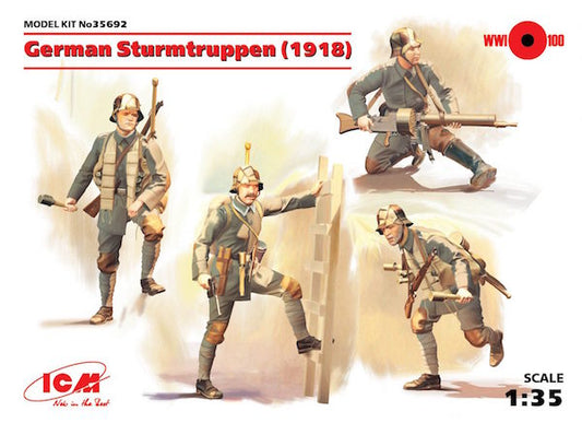 ICM 35692 1:35 German Sturmtruppen (1918)