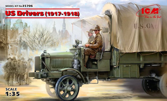 ICM 35706 1:35 US Drivers (1917-1918)