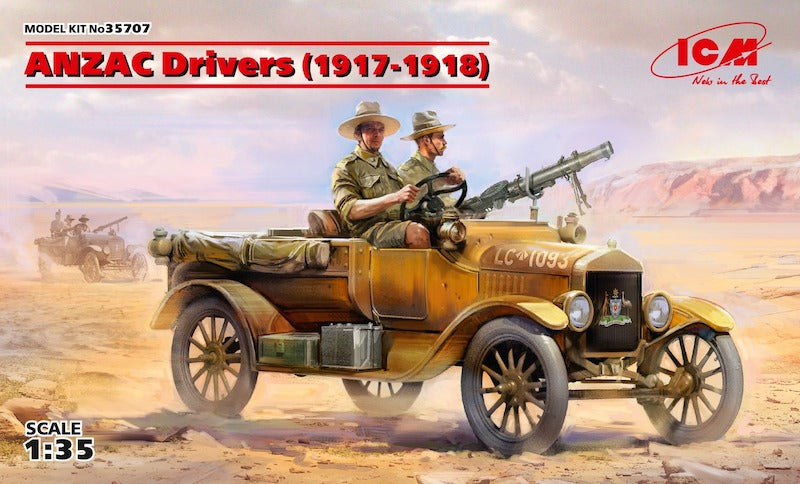 ICM 35707 1:35 ANZAC Drivers (1917-1918)