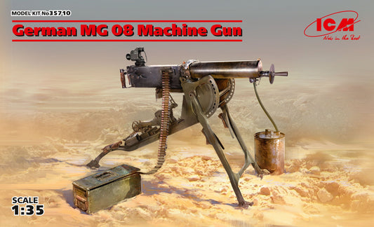 ICM 35710 1:35 German MG08 Machine Gun (WWI/WWII)