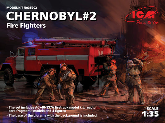 ICM 35902 1:35 Chernobyl No.2 Fire Fighters