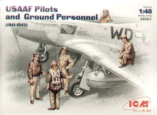 ICM 48083 1:48 USAAF Pilots/Ground Crew 1941/45