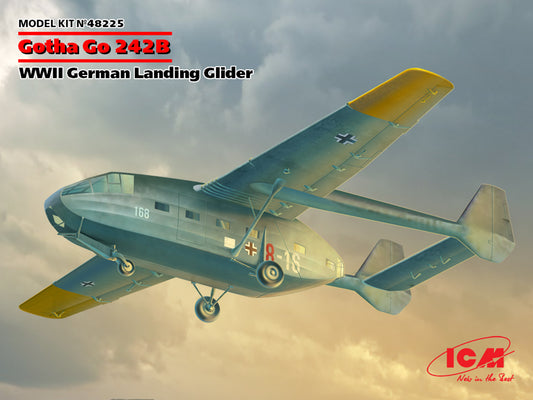 ICM 48225 1:48 Gotha Go242 B WWII German Landing Glider