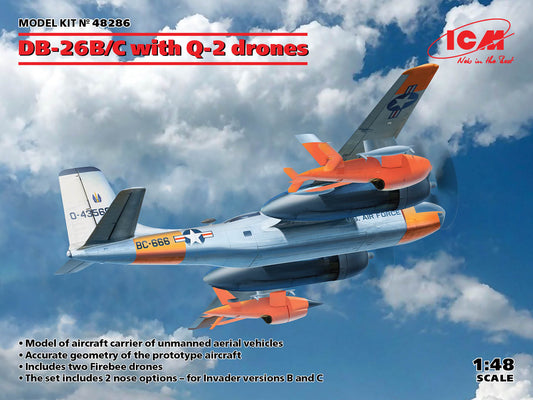 ICM 48286 1:48 Douglas DB-26B/C with Q-2 Drones