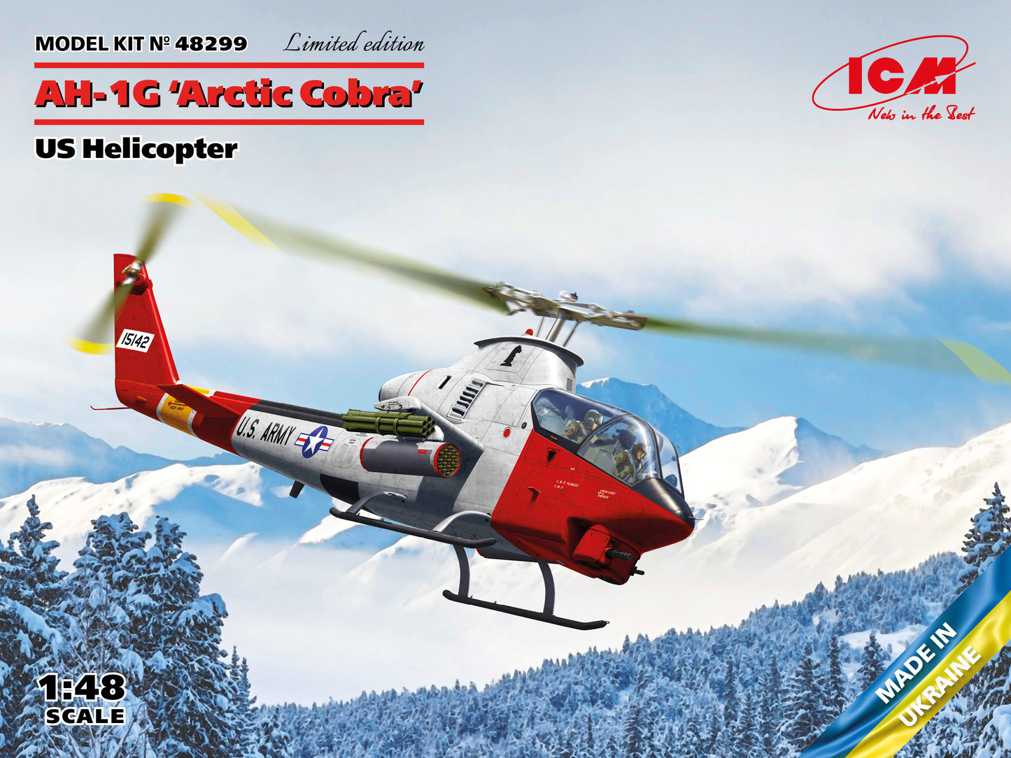 ICM 48299 1:48 Bell AH-1G 'Arctic Cobra' US Helicopter