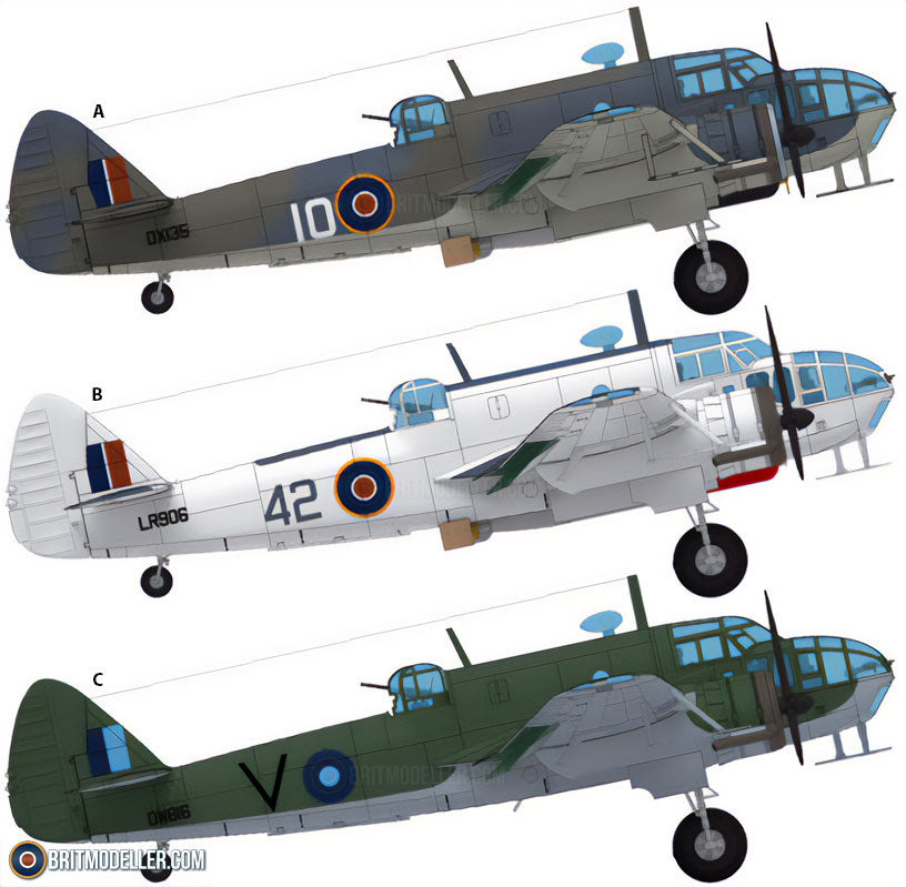 ICM UA 48315 1:48 Bristol Beaufort Mk.IA torpedo bomber