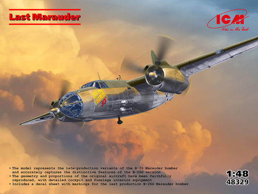 ICM 48329 1:48 Last Marauder Martin B-26G