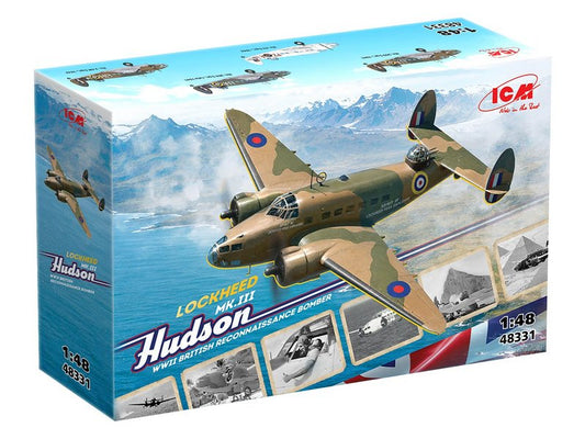 ICM 48331 1:48 Lockheed Hudson Mk.III