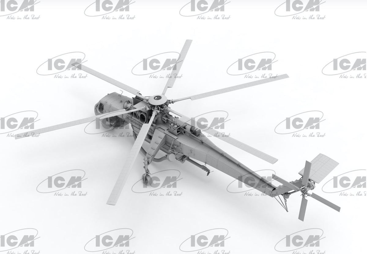 ICM 53060 1:35 Sikorsky S-64E Firefighting Helicopter