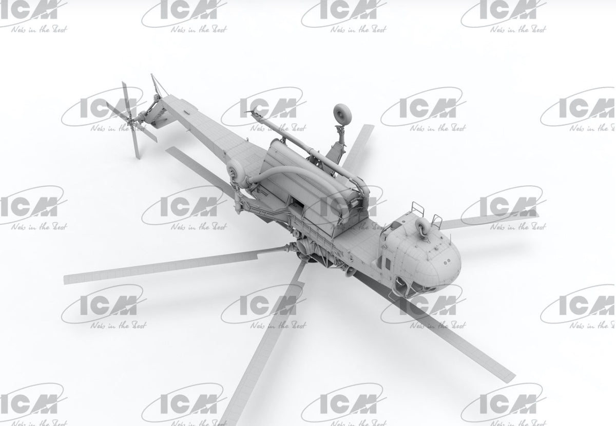 ICM 53060 1:35 Sikorsky S-64E Firefighting Helicopter
