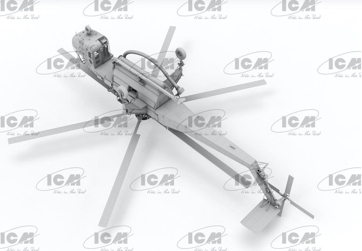 ICM 53060 1:35 Sikorsky S-64E Firefighting Helicopter