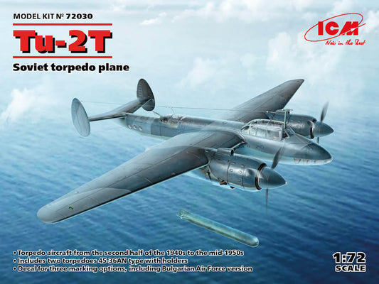 ICM 72030 1:72 Tupolev Tu-2T Soviet Torpedo Plane