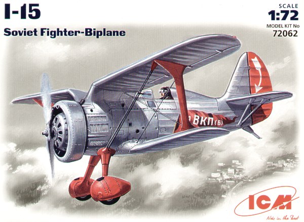 ICM 72062 1:72 Polikarpov I-15 Soviet Fighter-Biplane