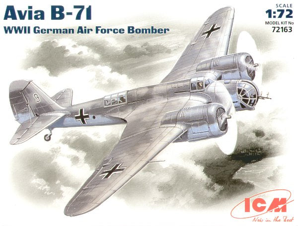 ICM 72163 1:72 Avia B-71 WWII German Bomber