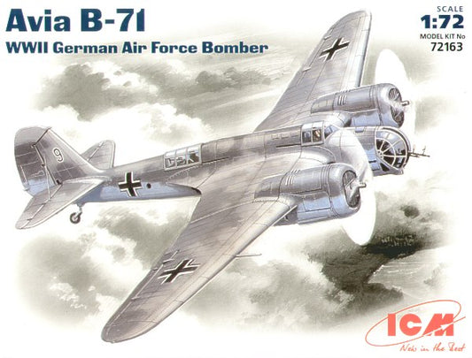 ICM 72163 1:72 Avia B-71 WWII German Bomber